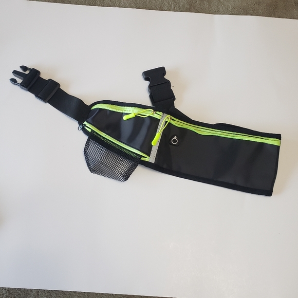 Running Bag Nylon Waist Phone Bag Men Women Waterproof Gym Fitness Bag - Picture 4 of 11